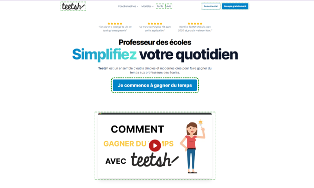 Teetsh : une plateforme révolutionnaire pour les enseignants